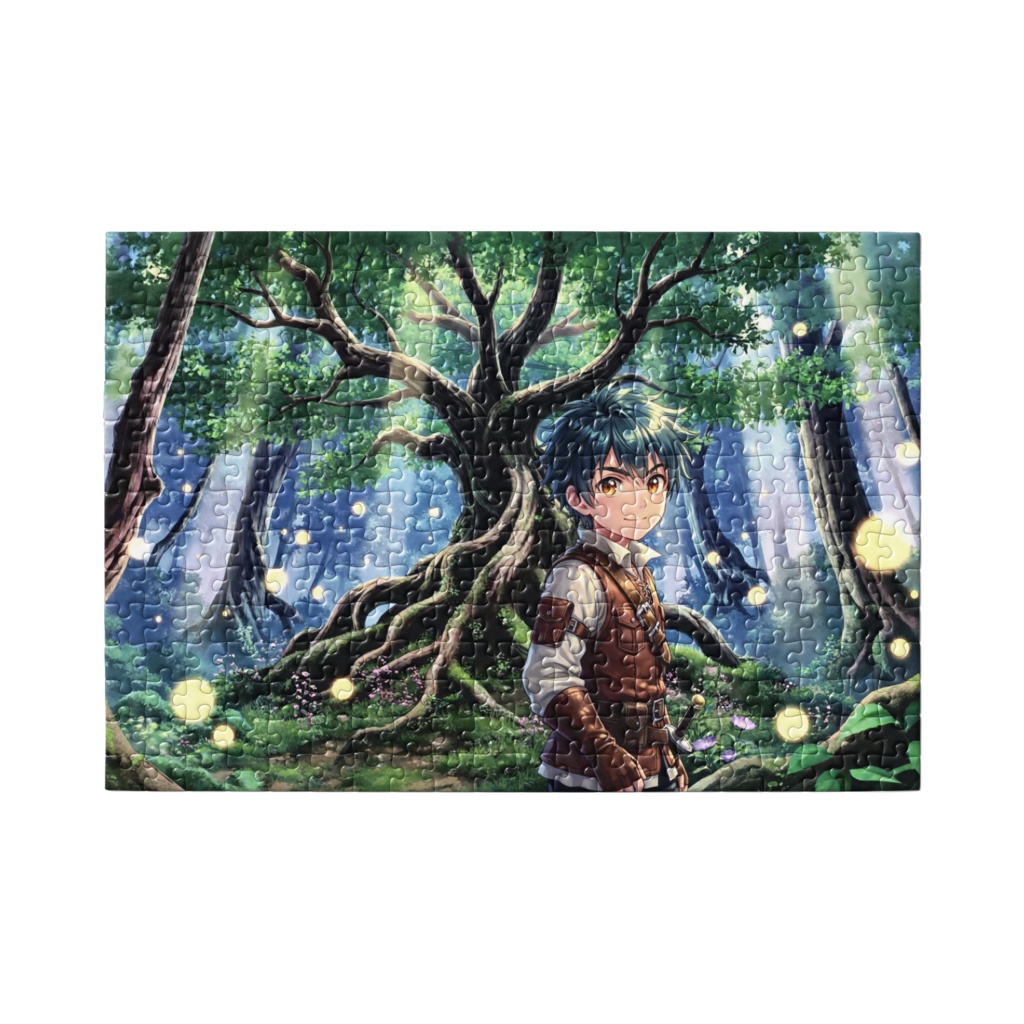 【パズル】少年冒険者と精霊の森