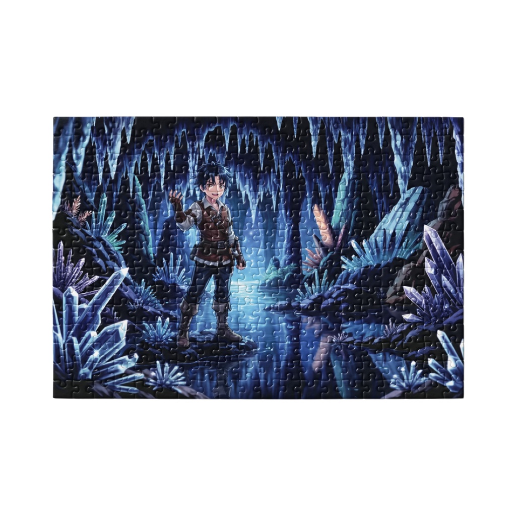 【パズル】少年冒険者と水晶窟