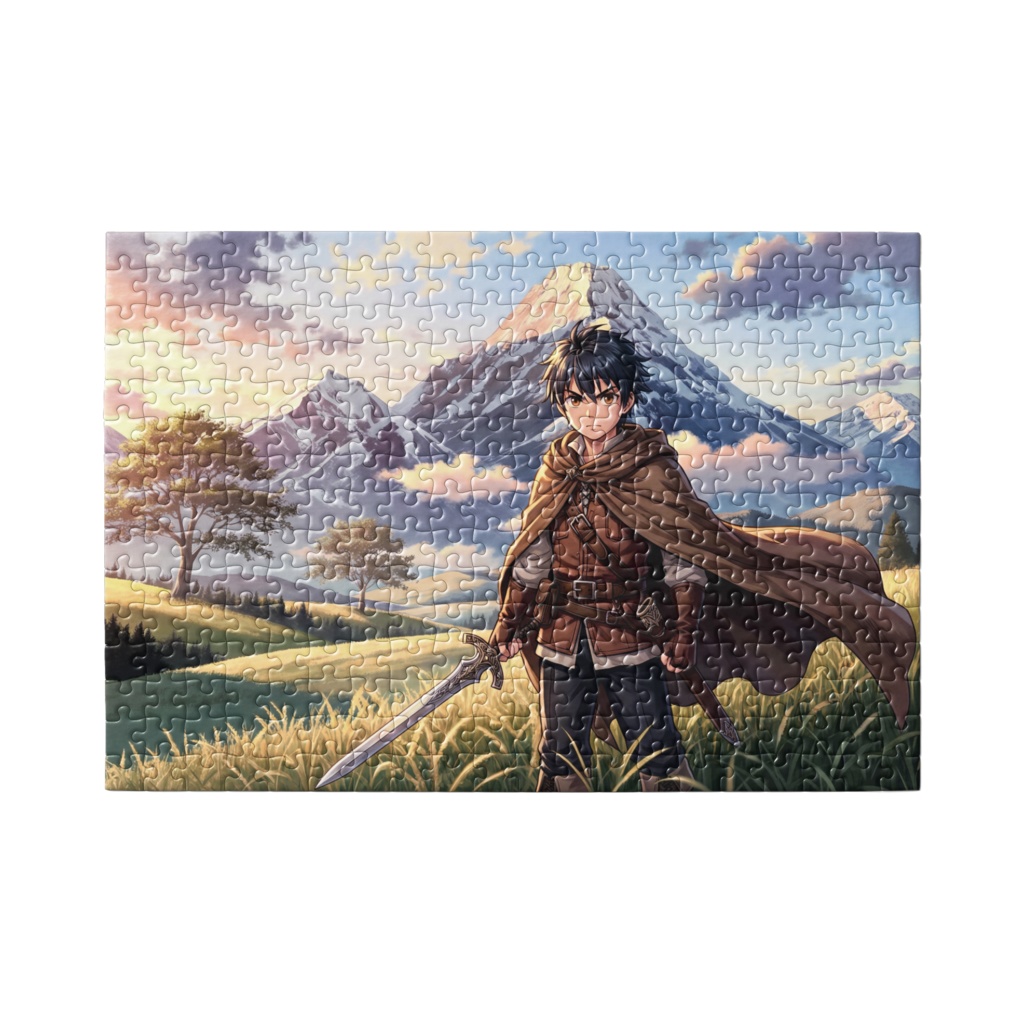 【パズル】少年冒険者と草原の戦い