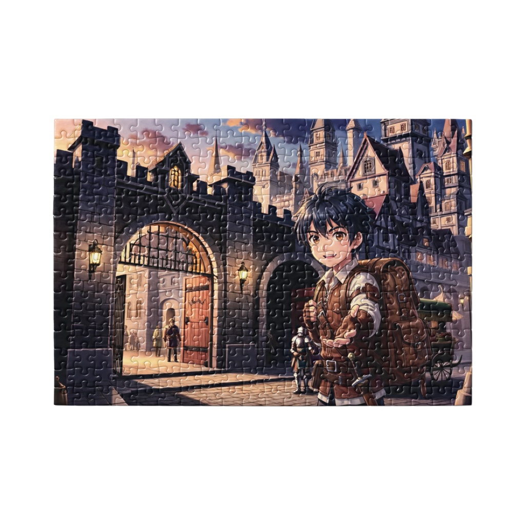 【パズル】少年冒険者と街