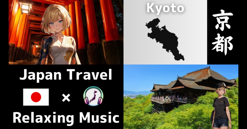 【京都旅行】🌿癒しのリラックス音楽 | Japan Travel × Relaxing Music🎶