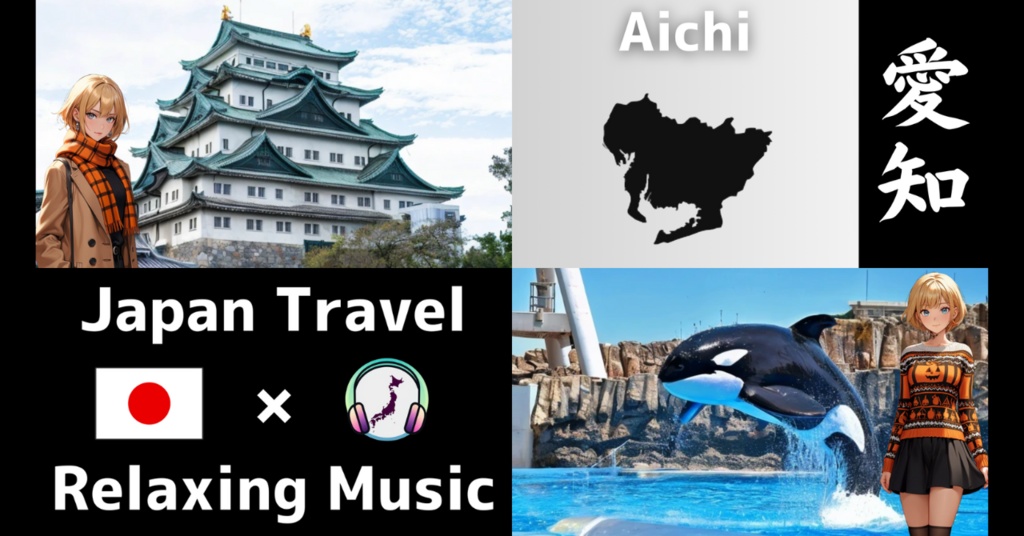 【愛知旅行】🌿癒しのリラックス音楽 | Japan Travel × Relaxing Music🎶
