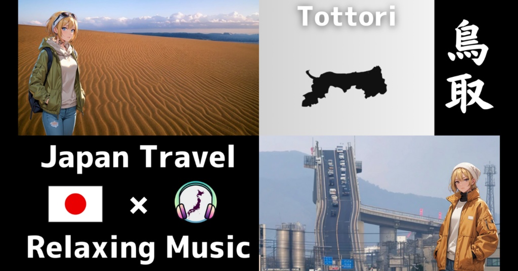 【鳥取旅行】🌿癒しのリラックス音楽 | Japan Travel × Relaxing Music🎶