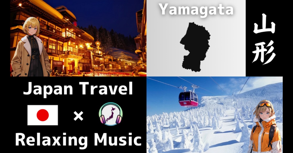 【山形旅行】🌿癒しのリラックス音楽 | Japan Travel × Relaxing Music🎶