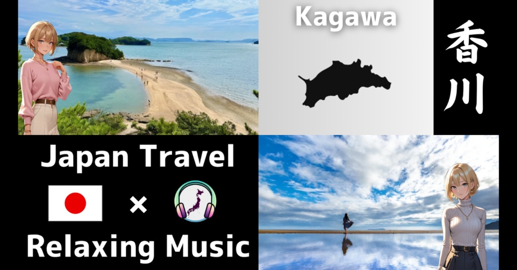 【香川旅行】🌿癒しのリラックス音楽 | Japan Travel × Relaxing Music🎶