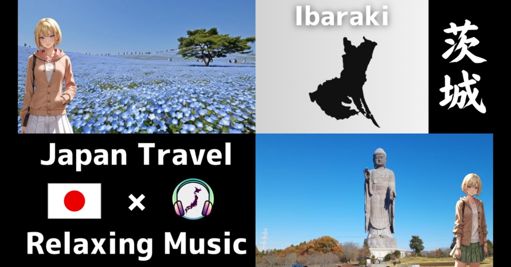 【茨城旅行】🌿癒しのリラックス音楽 | Japan Travel × Relaxing Music🎶