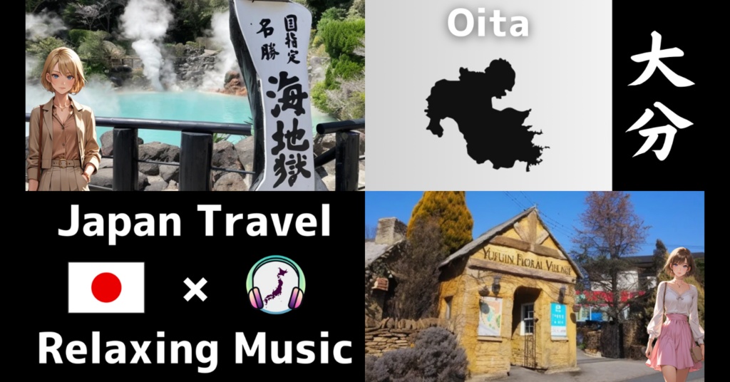 【大分旅行】🌿癒しのリラックス音楽 | Japan Travel × Relaxing Music🎶