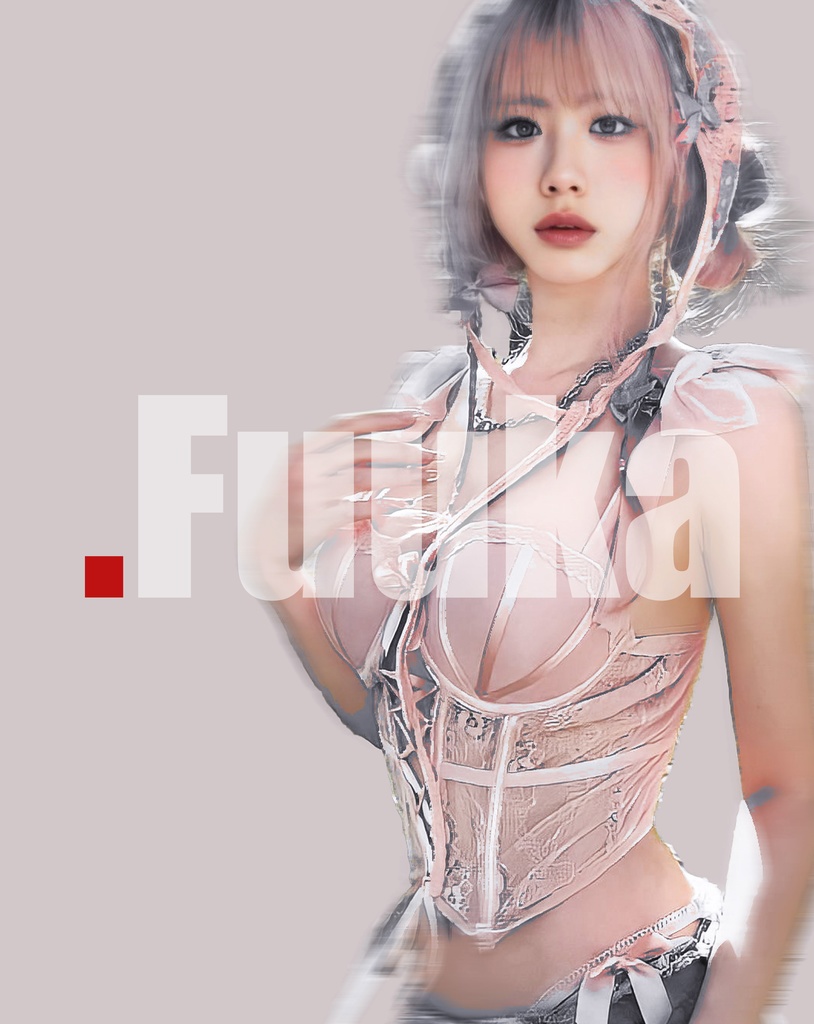 オリジナルデザインTシャツ".Fuuka-Cute改"