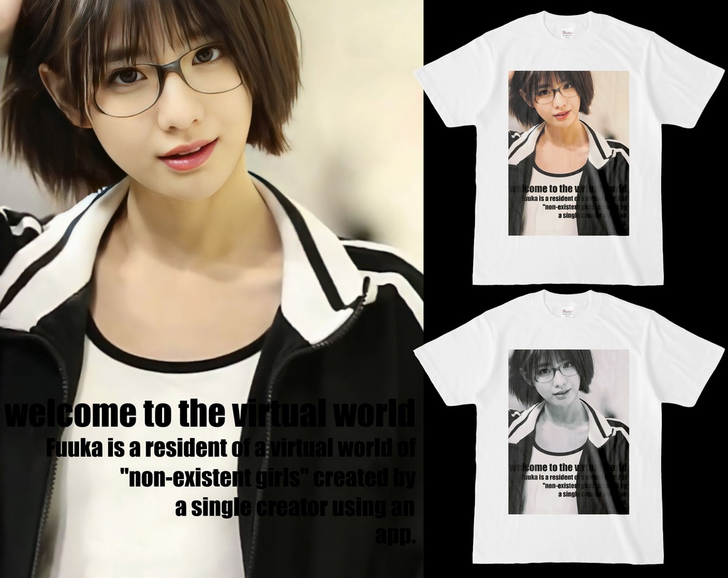 オリジナルデザインTシャツ　"REAL"
