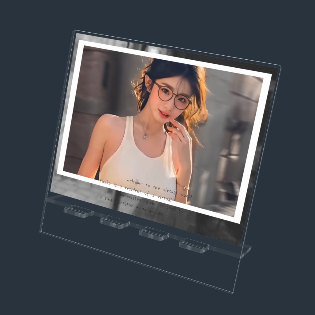 アクリルスマホスタンド - 160x160mm "magnetic"