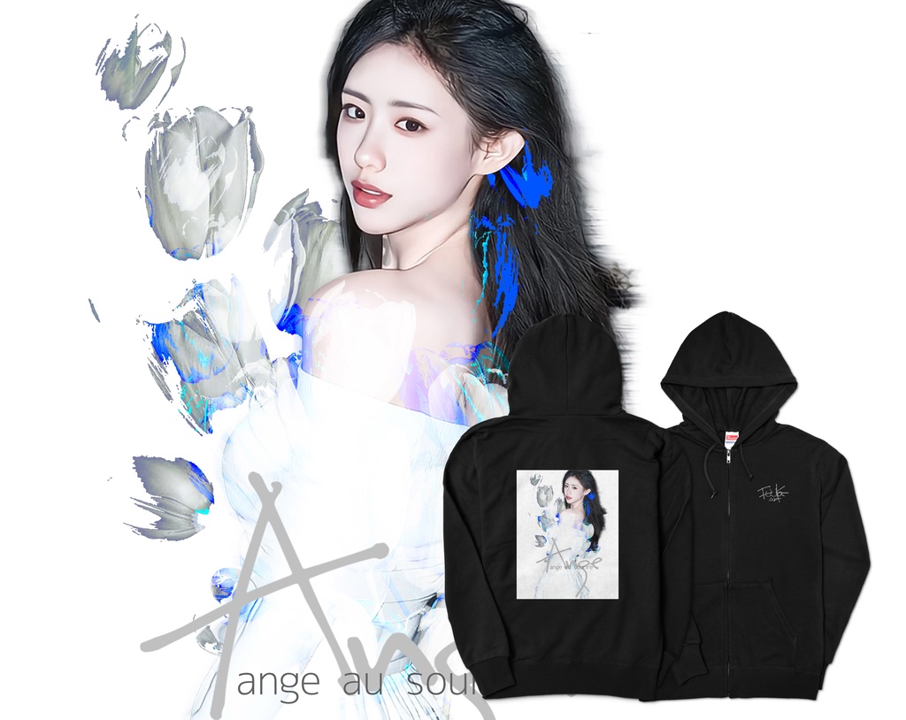 「Ange」始動記念02 ジップアップパーカー　fuuyuバージョン2type