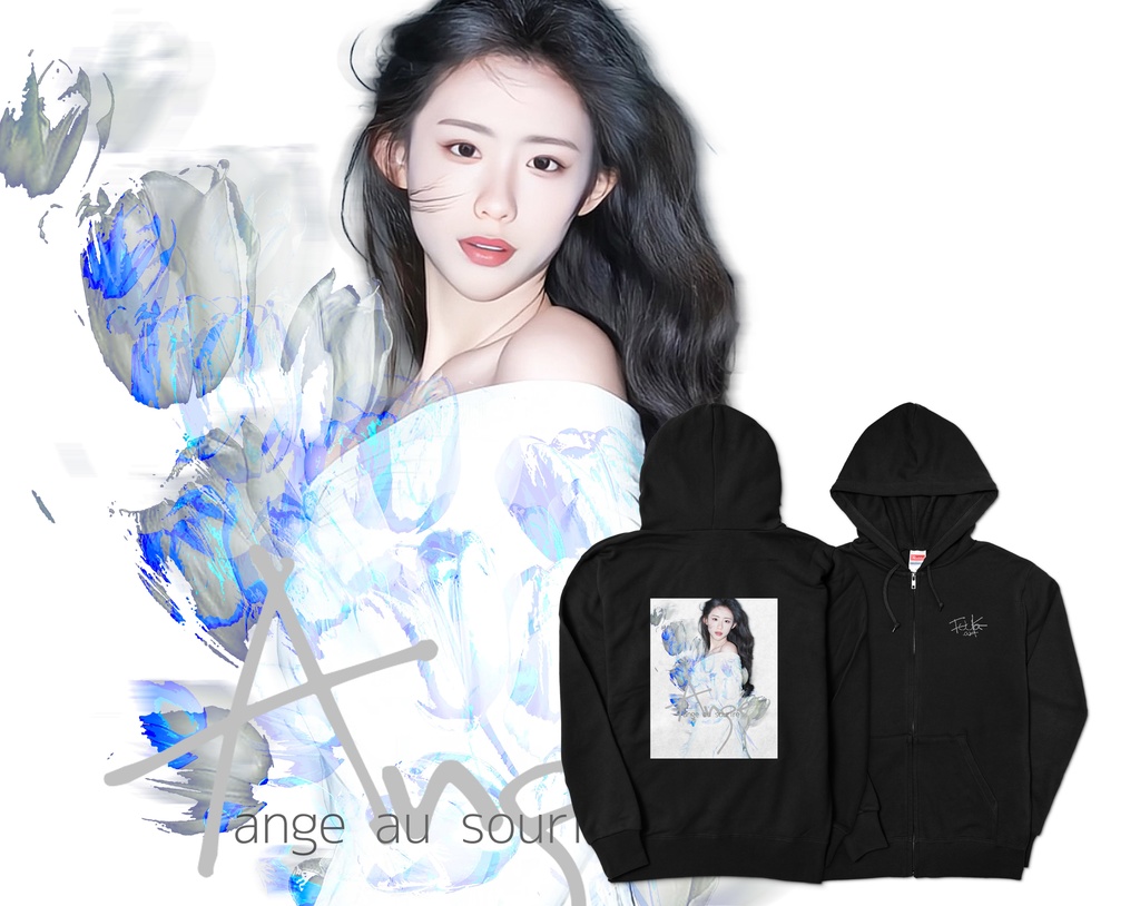 「Ange」始動記念02 ジップアップパーカー fuuyuバージョン2type