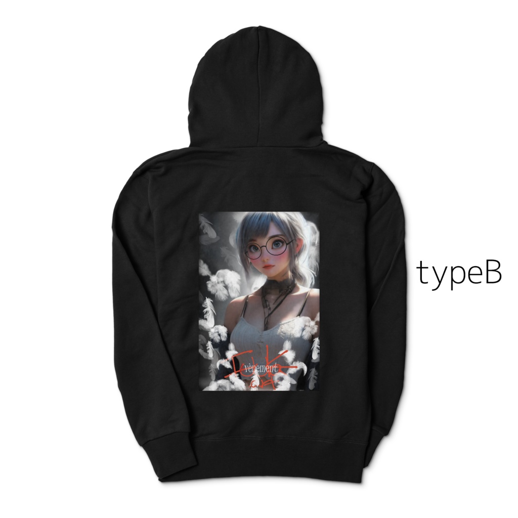 オリジナルデザインパーカー「降臨」2type *特典映像付き