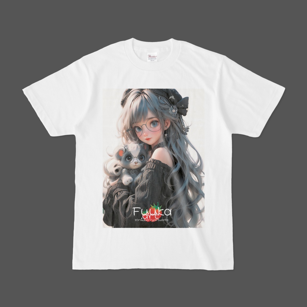 オリジナルデザインTシャツ イラスト「cute」