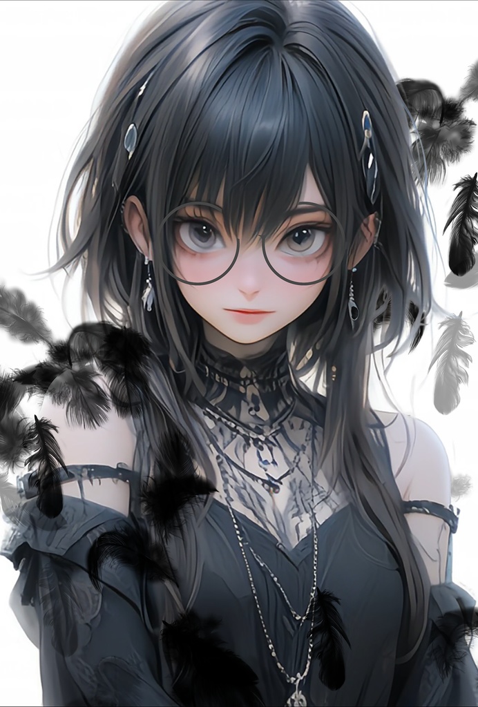 オリジナルデザインパーカー　堕天使02