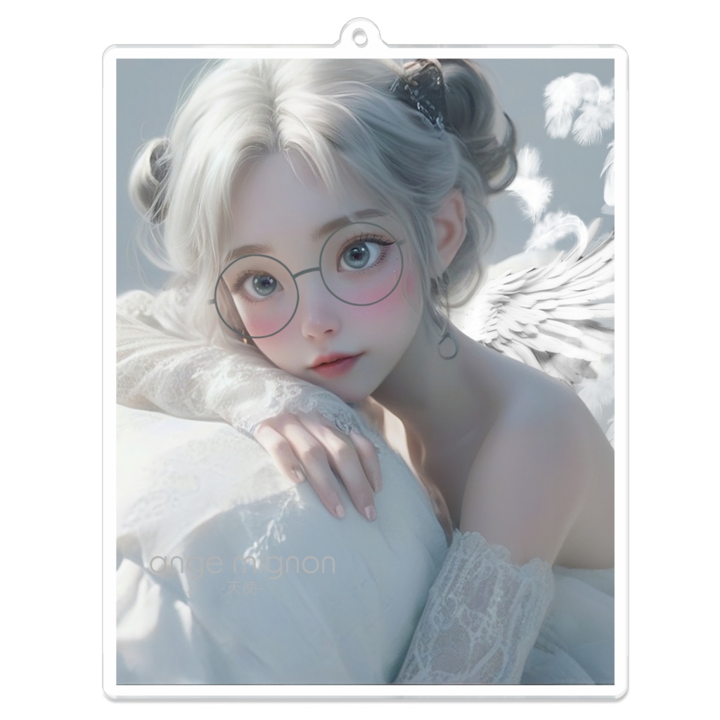 アクリルキーホルダー　ange mignon
