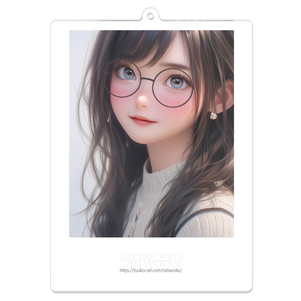 アクリルキーホルダー(コーティング)cute2025