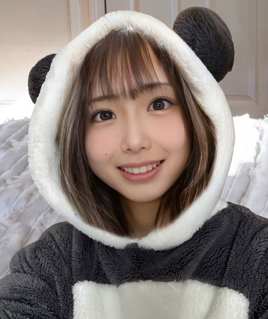 オリジナルデザインプリント ロングスリーブTシャツ self photo smileB