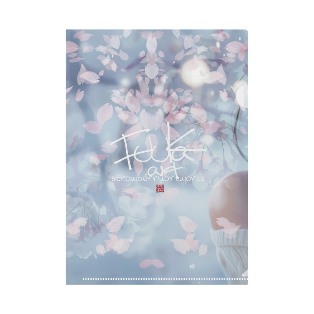 クリアファイル - A4 桜
