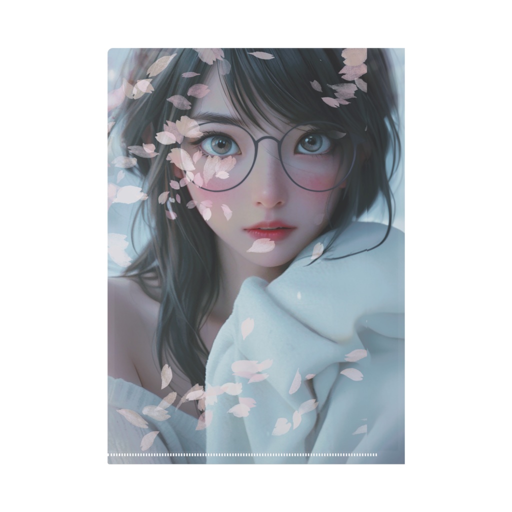 クリアファイル - A4 桜