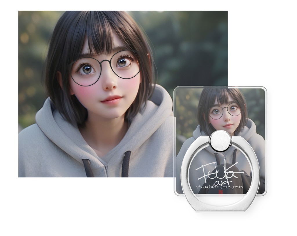 スマホリング「パーカー」