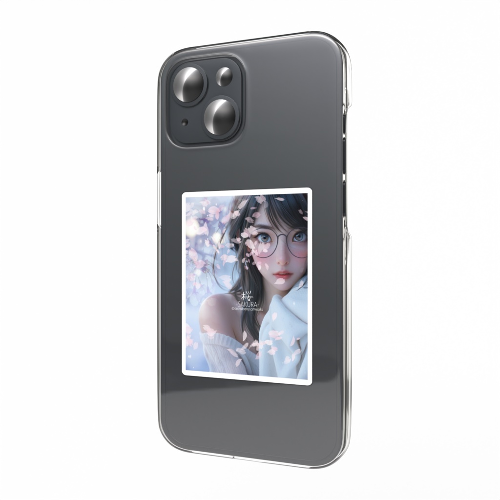 スマホステッカー - 縦「アート」