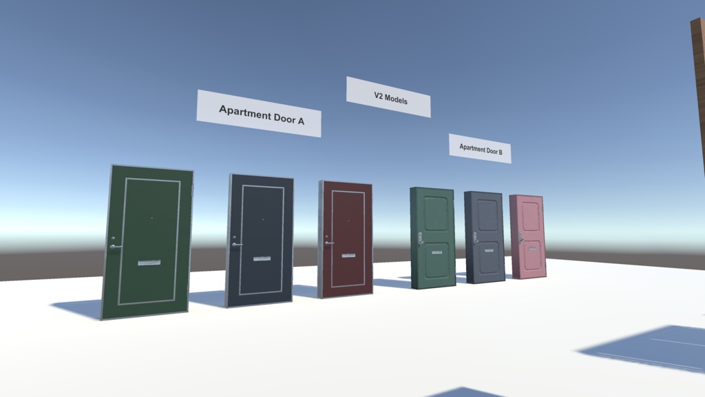 【SDK3対応】ジョイントドアPrefabs【V2アップデート】