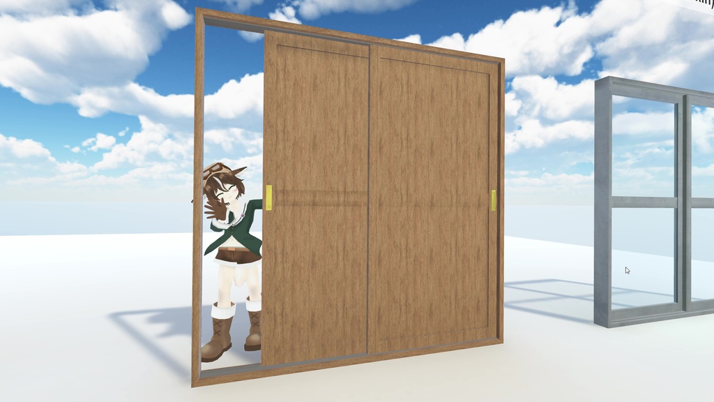 【SDK3対応】ジョイントドアPrefabs【V2アップデート】