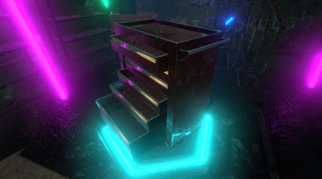 【3Dモデル】ツールキャビネット