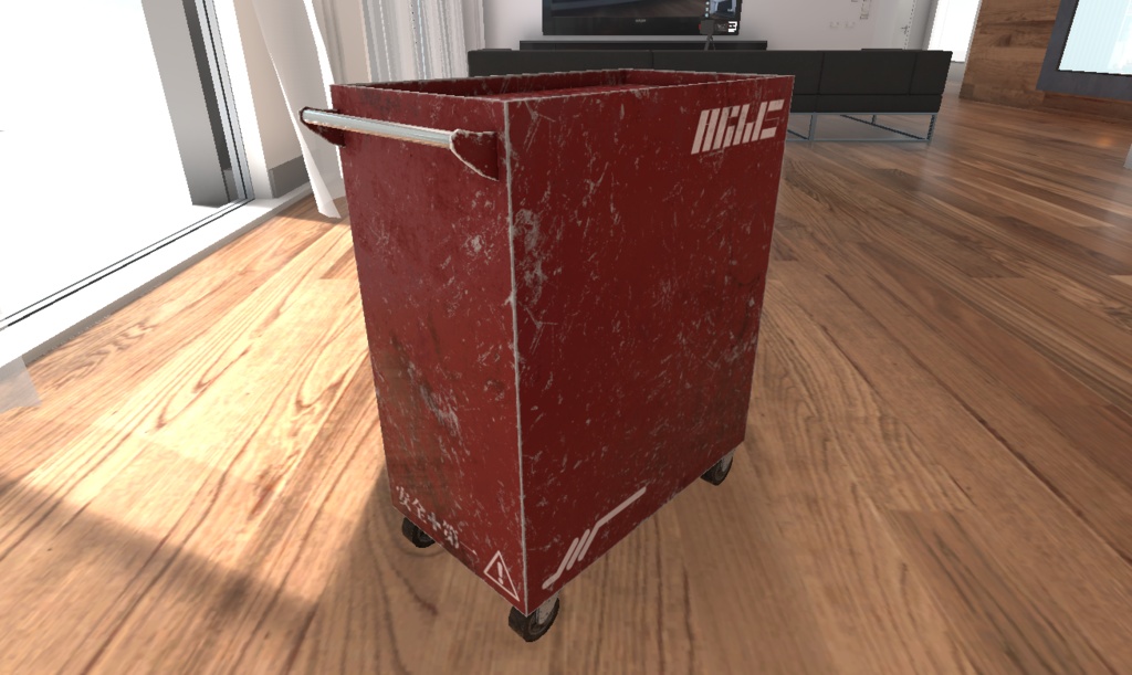 【3Dモデル】ツールキャビネット