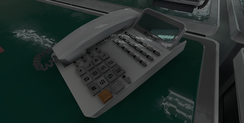 【3Dモデル】事務机セット / Office Desk Kit