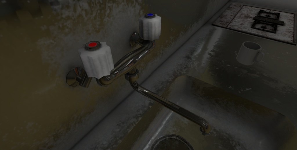 【3Dモデル】台所 / Japanese Retro Kitchen