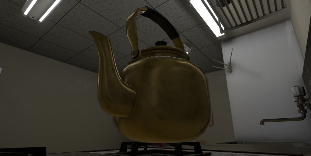 【3Dモデル】やかん / Japanese Kettle