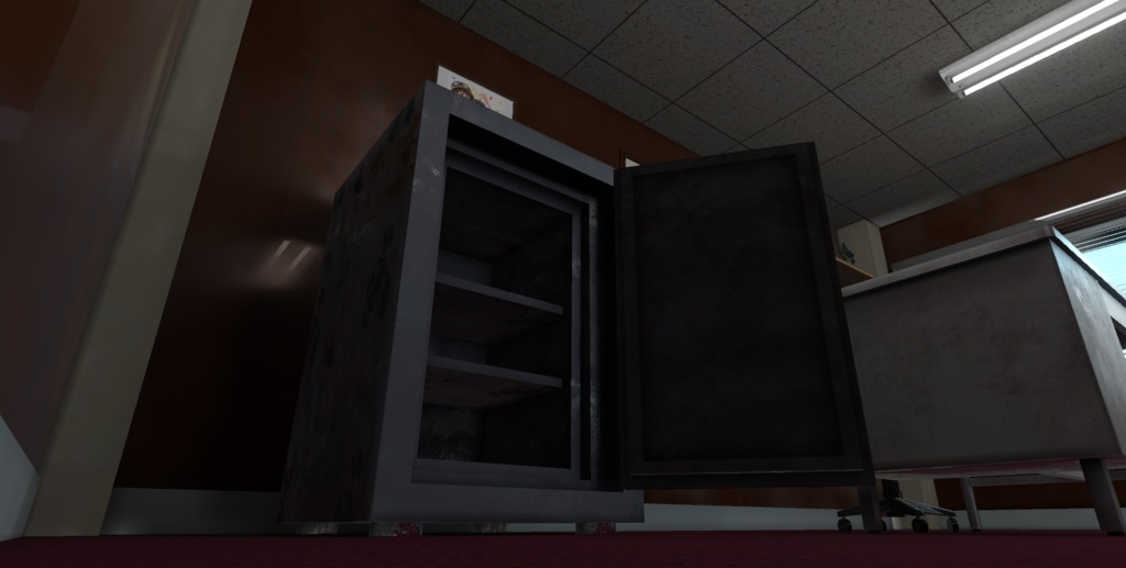 【3Dモデル】金庫 / Safebox