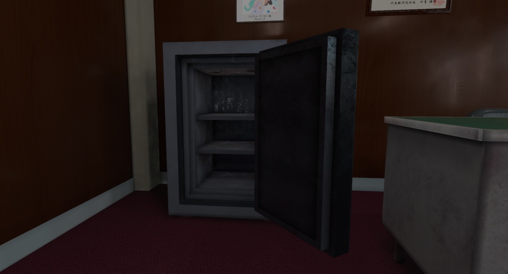 【3Dモデル】金庫 / Safebox