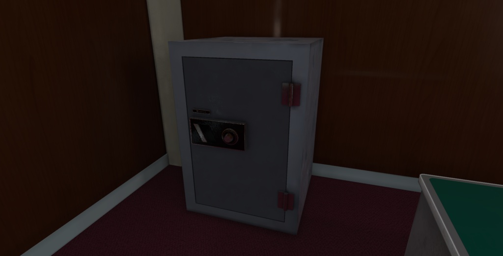 【3Dモデル】金庫 / Safebox
