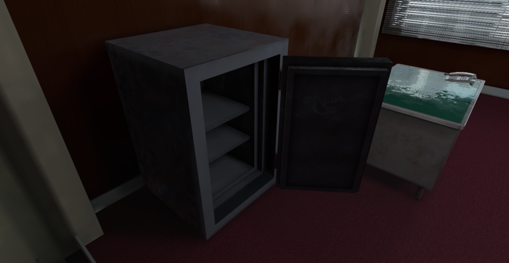 【3Dモデル】金庫 / Safebox