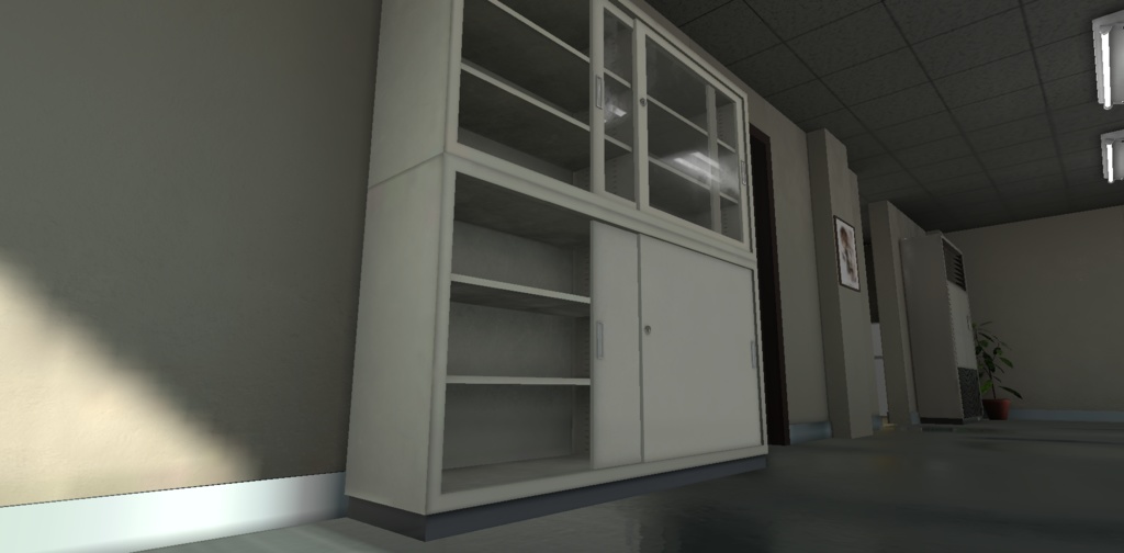 【3Dモデル】ファイルキャビネット / File Cabinet【VRChat対応】