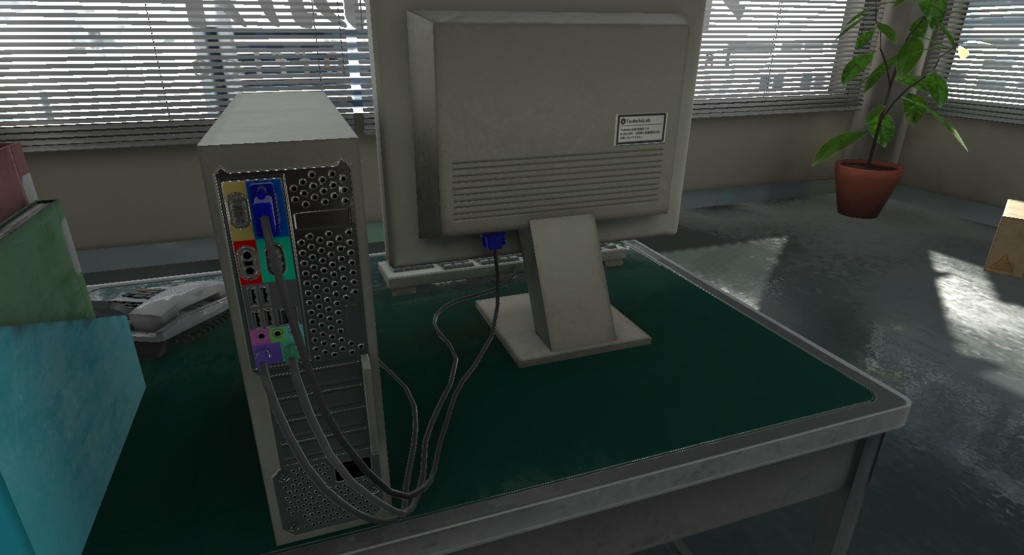 【3Dモデル】昔のパソコン / Old PC