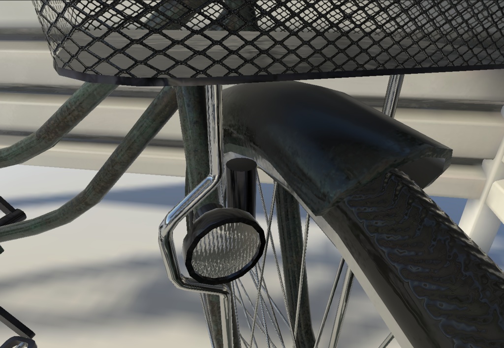 【3Dモデル】駐輪場セット / Bicycle Storage Pack