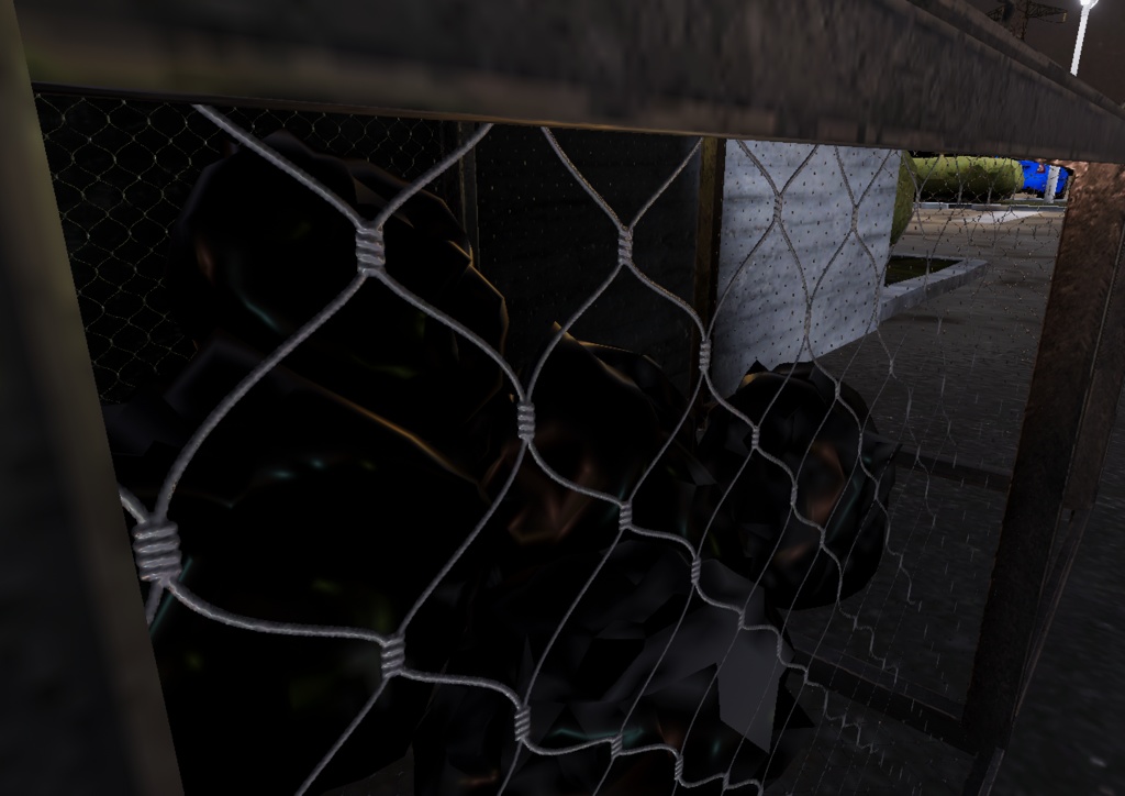 【3Dモデル】ゴミ捨て場 / Trash Enclosure