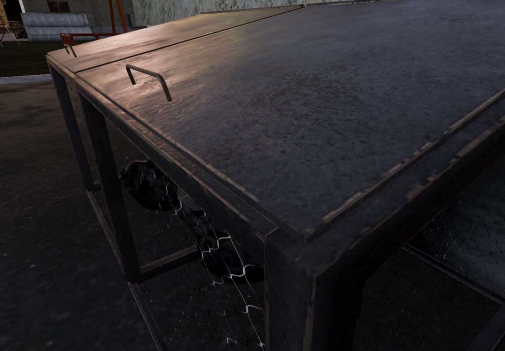 【3Dモデル】ゴミ捨て場 / Trash Enclosure