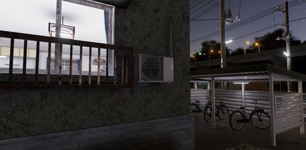 【3Dモデル】室外機 / Outdoor Unit