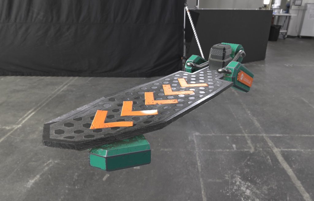 【VRChat】ふんわりホバーボード / Hoverboard【UdonProps】