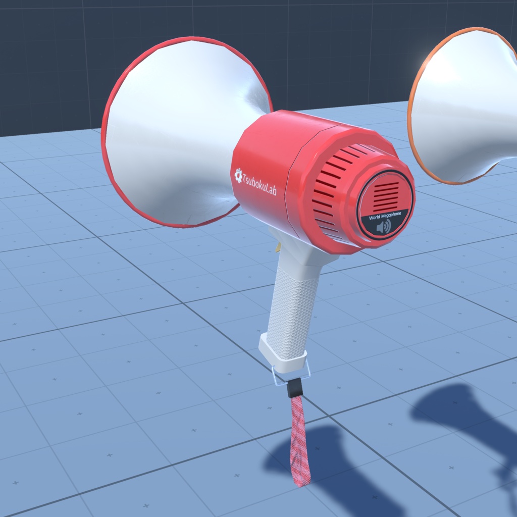 【VRChat】ワールドメガホン / WorldMegaphone【UdonProps】