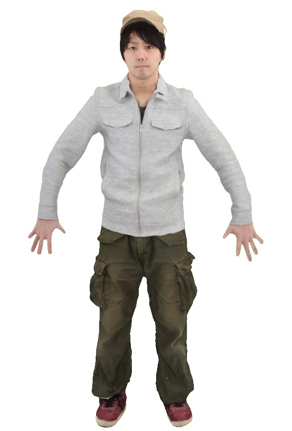 【3Dモデル】坪倉輝明