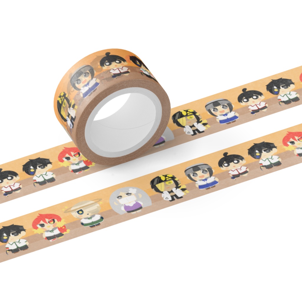 トラみートラッキーのコ達のマステ