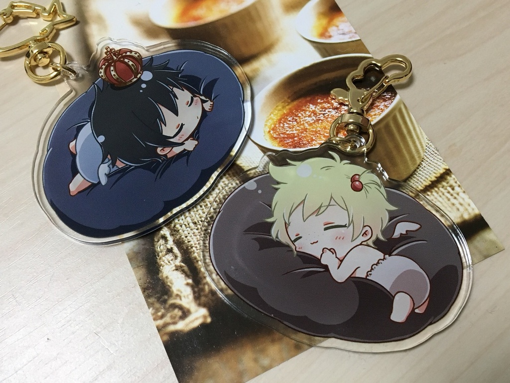 バブバブプロンプトキーホルダー