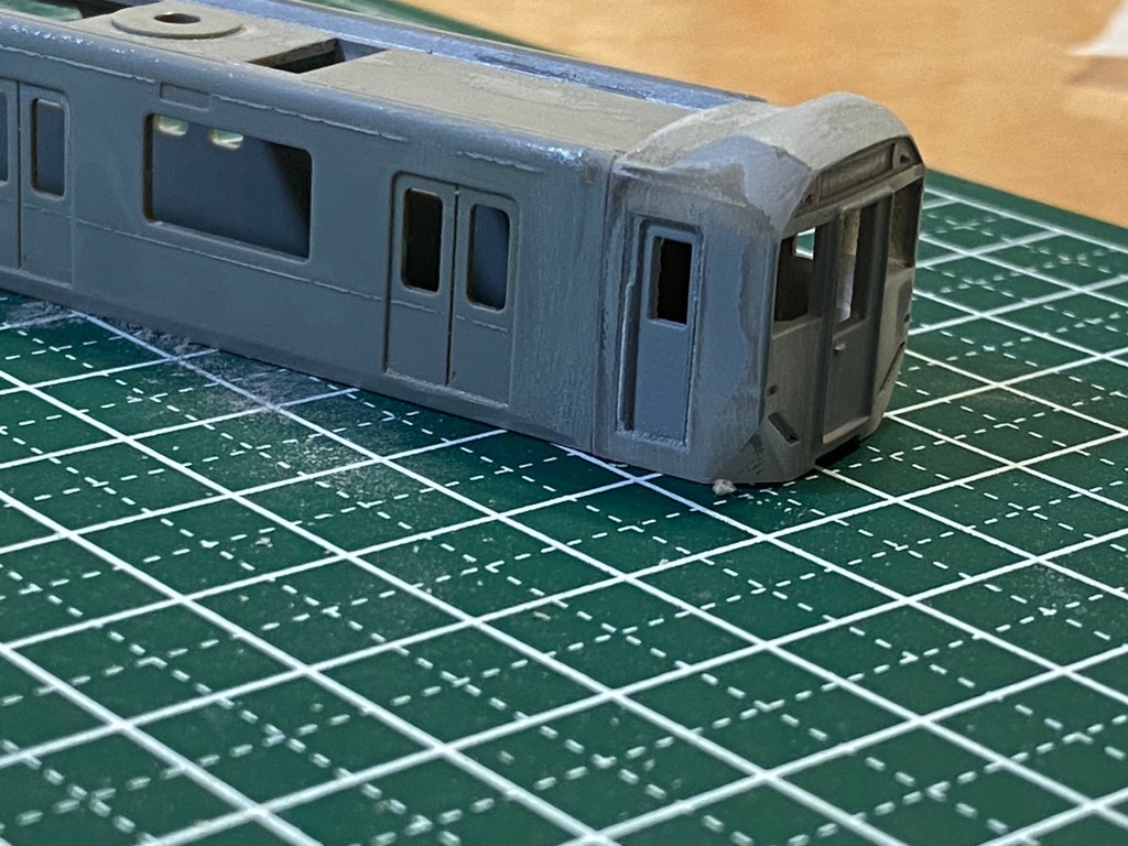 Nゲージ 24年ぶりの新型通勤電車 前面パーツセット