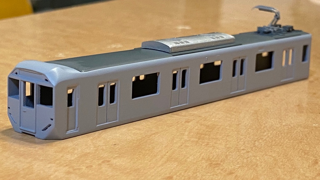 Nゲージ 24年ぶりの新型通勤電車 前面パーツセット